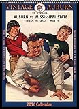 Auburn Tigers 2016 Vintage Football Calendar by 