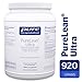 Pure Encapsulations - PureLean Ultra - Vegetarian Pea Protein and Fiber Blend with Green Tea and Stevia for Weight Management** - Natural Vanilla Bean Flavor - 32.5 oz (920 Grams)