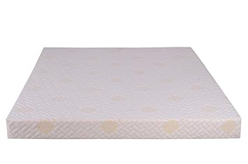 Springtek Dual Comfort 5-inch Queen Size Foam Mattress (White, 78x60x5)