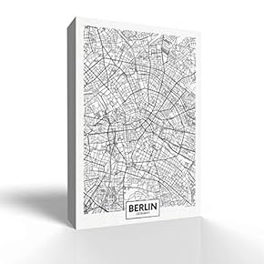 Canvas Wall Art-Berlin-Canvas Prints Home Artwork Decoration for Living Room,Bedroom - 12x18 inches