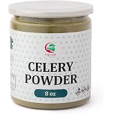 Yogi's Gift&reg; Celery Powder 8 oz | 100% Pure Ground Celery Powder | Dried Celery Powder Seasoning, 100% Pure &amp; Natural Ground Spice for Cooking, Juices, Curing, Soups, Sauces &amp; Homemade Recipes