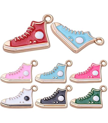 160 Pcs Antique Silver Tone Shoe Charms - High Heel Boot Jewelry Making Supplies