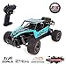 Lazaga RC Cars for kids, Lazaga Terrain RC Car, 1:20 All Terrain Remote Control High-Speed Telecar, Off road 2.4Ghz 2WD Remote Control Monster Truck, Best Christmas Gift for Kids and Adults(Blue)