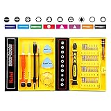Kaisi 3801-CRV Precision Tool Steel Magnetic Screwdriver set, Repair Kit for iPhone, Samsung Galaxy, Phone, Tablets, Computers, Electronic and Precision Devices, Tool Set with Box, 38-Piece
