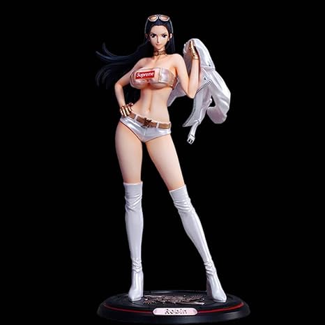 Amazon Co Jp Py ワンピースのアクションフィギュアニコ ロビンファッショントレンドwhite Verモデル人気漫画ギフト玩具ジュエリーモダンなスタイルの人形の飾り ホーム キッチン