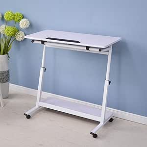 SUPREAN 80 X 40 cm Mesa Trabajo Escritorio Computadora Móvil Soporte