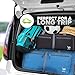 Bago Large Foldable Duffel Bags for Traveling Women & Men - 80L Packable Duffle Bag for Travel with Shoe Compartment - Water Repellant, Heavy Duty, Lightweight Folding & Collapsible (Blue)