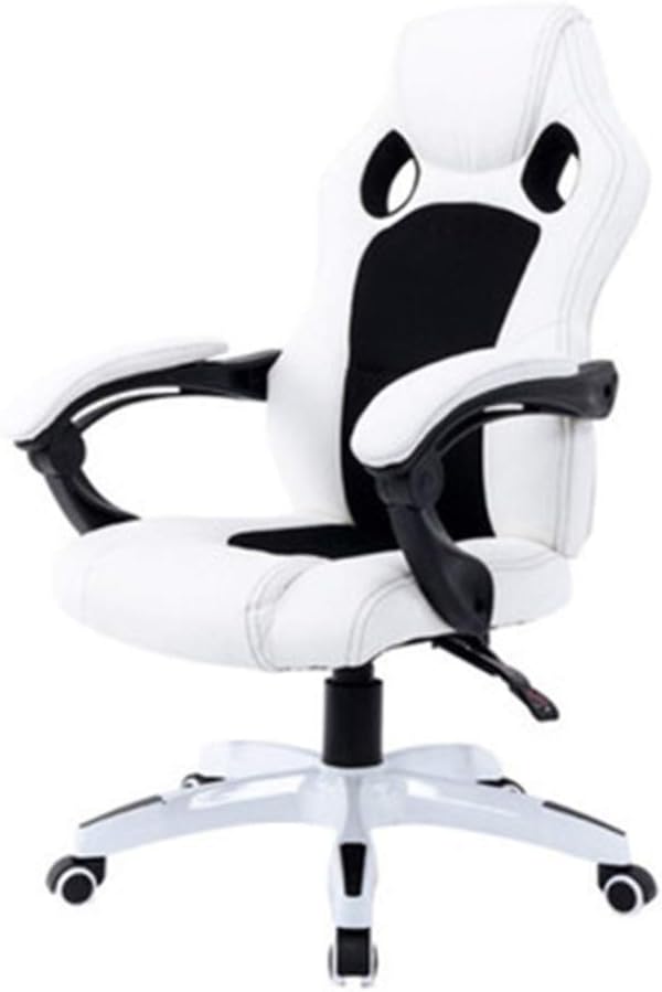 Gaming Chair Racing Style Office Chair Recliner Computer Chair with Massage Fabric High-Back E-Sports Chair Height Adjustable Gaming Office Desk Chair