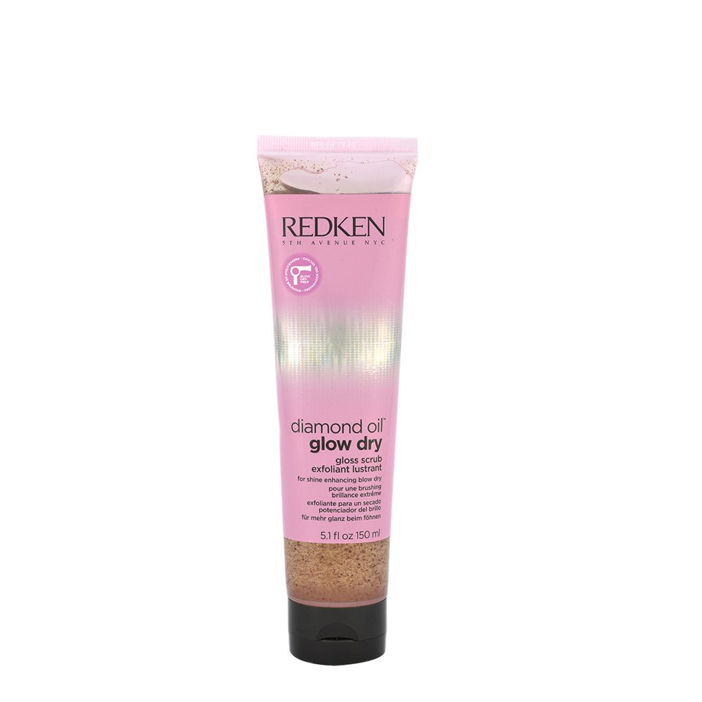 Redken Diamond Oil Glow Dry Gloss Scrub, 150 ml
