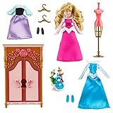 Disney The Sleeping Beauty Aurora Wardrobe Doll Play Set