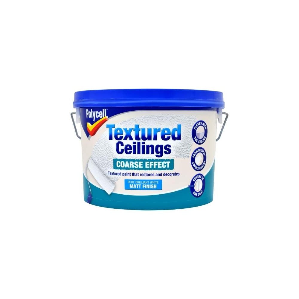 How To Apply Polycell Textured Ceiling Paint Shelly Lighting