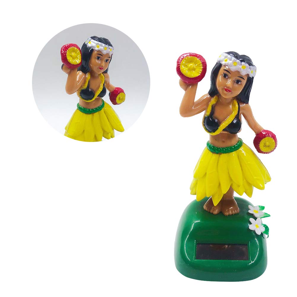 muñeca hawaiana salpicadero coche