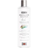 ISDIN Micellar 4-in-1 Facial Cleansing Water Solution - Hydrating and Cleansing Toner and Makeup Remover for Sensitive Skin, 13.5 FL OZ