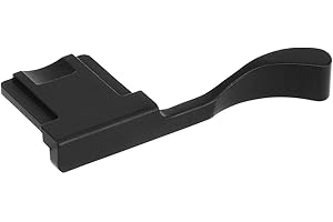 Haoge THB-X2B Metal Hot Shoe Thumb Up Rest Hand Grip for Fujifilm x100vi Fuji X100V Camera Black
