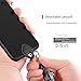 pzoz Case Compatible iPhone 6 Plus Lanyard Case, Silicone Case Cover Holder Long Hanging Neck Wrist Strap Outdoors Travel Necklace Compatible iPhone 6 Plus/6S Plus (Black)