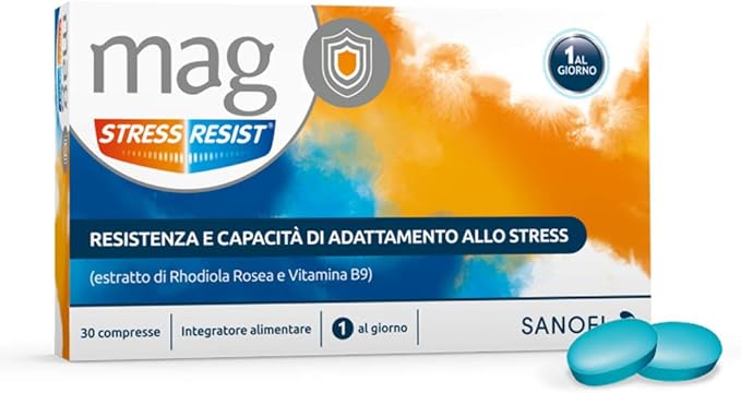 Miglior Integratore Per Stanchezza Fisica E Mentale Mag Stress Resist Integratore Alimentare contro Stress, Stanchezza
