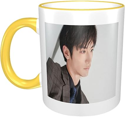 Amazon Co Jp 三浦春馬 みうらはるま Miura Harumaコーヒーカップ マグカップ かわいい食器 耐熱性 耐寒性 人気 ファッション ギフト ギフト 男性 女性 オフィス 飲料店 食器 330ml Yellow ホーム キッチン