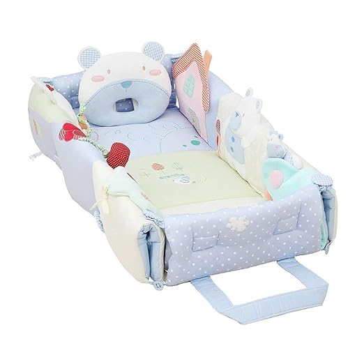 Koerim Nido Para Bebes Cunacama Nido Bebe Nido Para Bebes Cuna De Algodon Nido Bebe Recien Nacido Cama Nido Para Cuna Ropa De Cama Descanso Y Sueno
