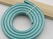 KONMAY 1 Meter Soft 10.0x6.0mm Metallic Aqua Licorice Real Leather Cord