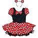 iEFiEL Little Girls Fancy Dressing up Costume Tutu Dress With Ear Headband