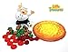 Little Treasures Incline Pizza Balancing Pile Up Game for Ages 3 and Up