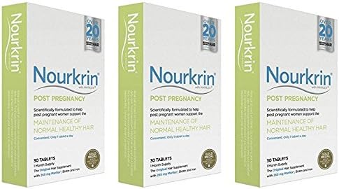 (3 Pack) - Nourkrin Nourkrin Post Pregnancy Tablets | 30s | 3 Pack - Super Saver - Save Money