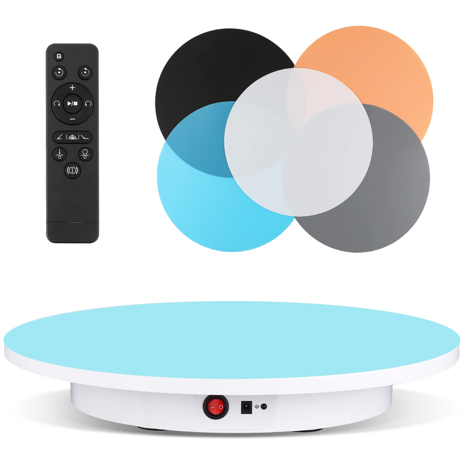 BAOSHISHAN Photography Turntable with Remote