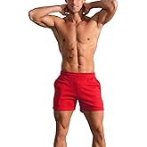 Men Bodybuilding Gym Workout 5 inch Sports Running Fitness Shorts