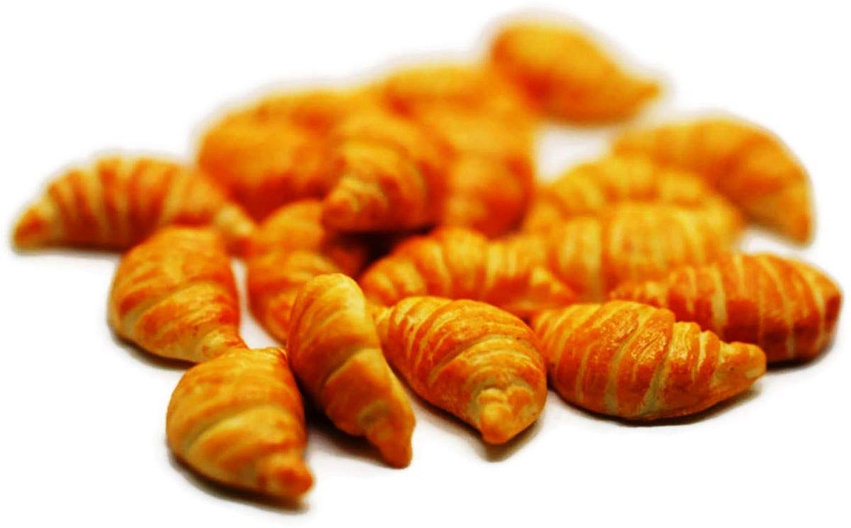 Photo 1 of 1shopforyou 20 Psc Croissant Dollhouse Miniatures Toys & Food Kitchen by Handmade