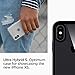 Spigen Ultra Hybrid S Designed for iPhone Xs Case (2018) / Designed for iPhone X Case (2017) - Jet Black