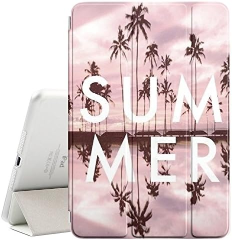 FJCases Summer Summer Quote Smart Cover Stand + Back Case with Auto Sleep/Wake Function for Apple iPad Pro 11"