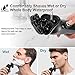 Electric Razor for Men- 4 in 1 Nose Hair Trimmer, Facial Cleansing Brush, Beard Trimmer, Mane Shape Trimmer Electric Men's Rotary Shavers Grooming Kit with Pop-up Trimmer Christmas Gifts for Men