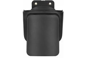 HogarTech Insurance Plate Base License Holder for Segway MAX G3 Electric Scooter, Rear Mudguard Accessories, Black Plastic Pa