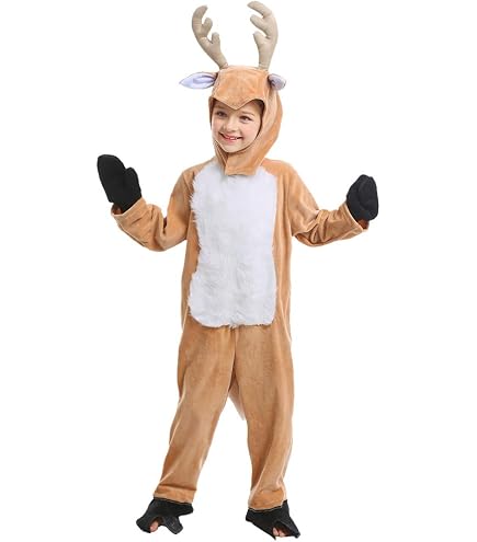Amscan Pretty Deer Costume Dress - Girl Large 12-14, 1 Pc : Amazon.ca: Toys  & Games