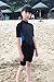 REALON Kids Wetsuit for Toddler Girls Boys and Youth,3mm Neoprene Swimsuits Children Wet Suits 2mm Shorty/Full Long Sleeve Back Zip in Cold Water Warmth for Swimming Diving Jet Skiing Surfing
