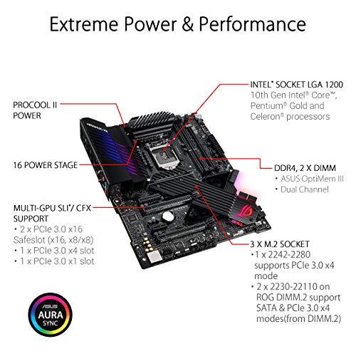 ASUS-ROG-Maximus-XII-Apex-Placa-Base-Gaming-ATX-Intel-de-10a-Gen-Z490-LGA-1200-con-VRM-de-16-Fases-DDR4-5000-Wi-Fi-6-LAN-25-GB-Triple-M2-OptiMem-III-USB-32-Gen-2-e-iluminacin-RGB-Aura-Sync
