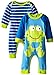 Gerber Baby-Boys Newborn Frog 2 Pack Coverall, Frog, 0-3 Months