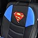 BDK Superman Car Seat Cushion - Padded Comfort Support for Car Truck SUV Home & Office (Pair)