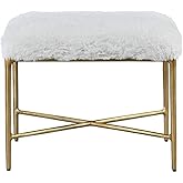Uttermost Charmed - Small Bench-19 Inches Tall and 24 Inches Wide