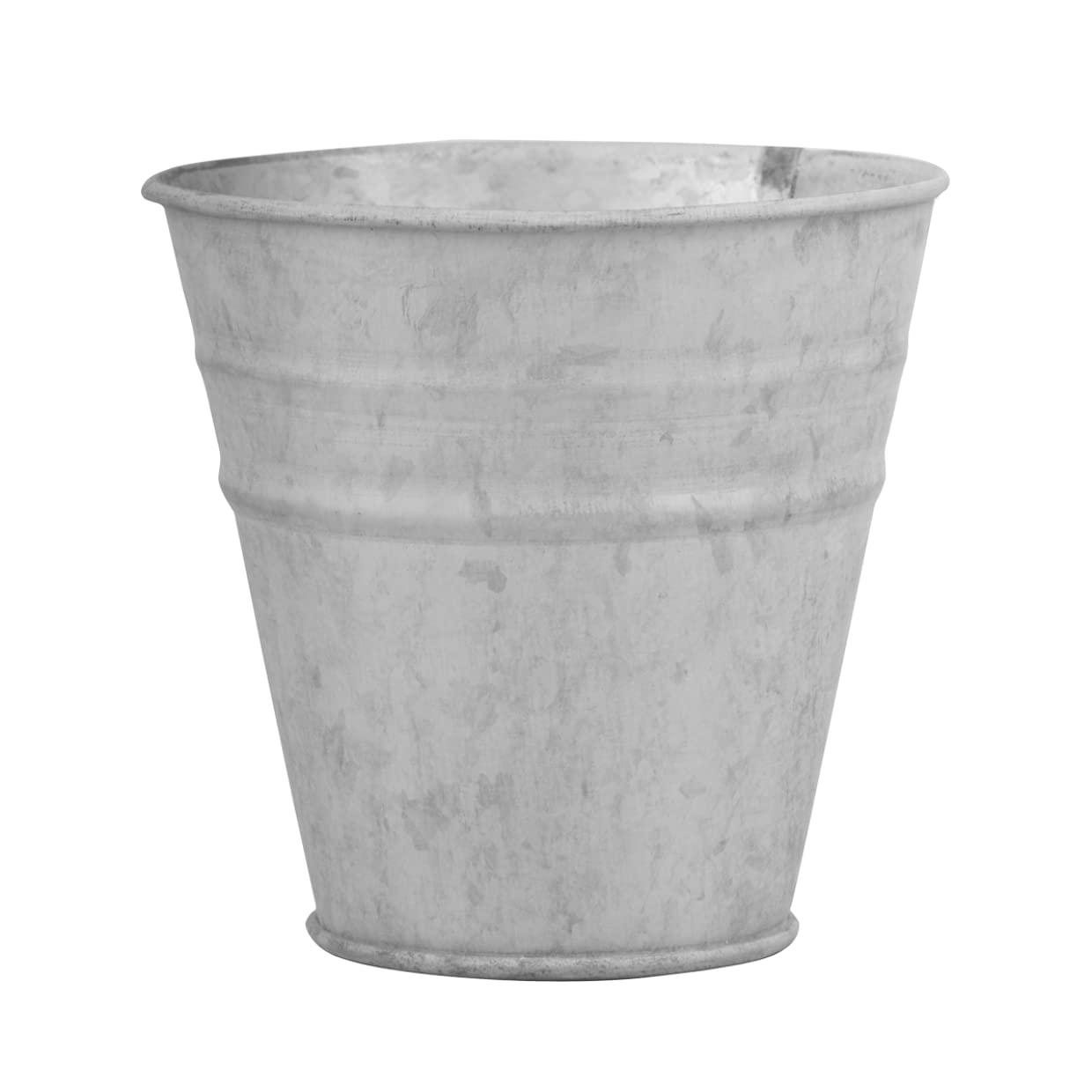 Fallen Fruits 12 cm Old Zinc Flowerpot, OZ50, Grey