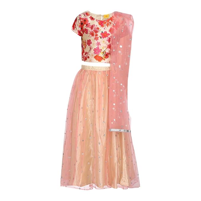 Girls' Regular Fit Salwar Suit Set