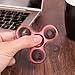 Opard Tri Fidget Spinner Hand Spinning Toy Over 3 Minutes Aluminum Alloy for Child and Adult (Al-Alloy Red)