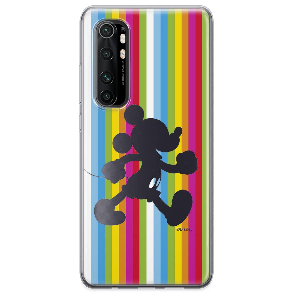 ERT GROUP mobile phone case for Xiaomi MI NOTE 10 Lite original and officially Licensed Disney pattern Mickey 028 optimally adapted to the shape of the mobile phone, partially transparent