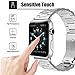 EcoPestuGo Compatible [2 - Pack] Apple Watch Tempered Glass Screen Protector 42mm, FURgenie Anti-Scratch Scratch Resistant Full Coverage Scratch-Proof Screen Film Compatible iWatch 42mm Series 1/2/3