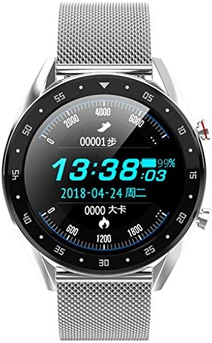 Goldseller L7 Smart Watch, 1.3inch Color Screen IP68 Waterproof Smart Bracelets with Heart Rate&Blood Pressure Monitor Activity Tracker Pedometer Smartwatch Calories Counter for Android & iOS