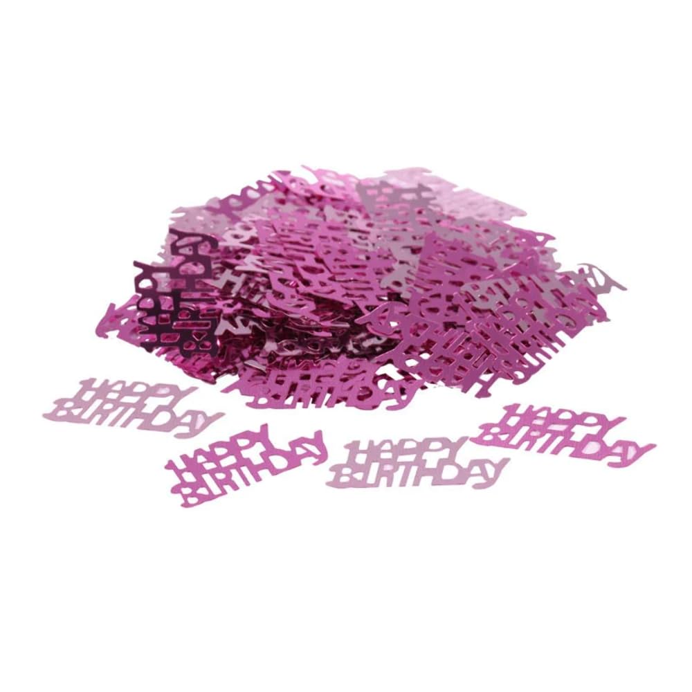 APAC Happy Birthday Pink Confetti with Stars