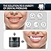 Natural Teeth Whitening Powder, Activated Charcoal Powder with Organic Coconut Oil and Bentonite Clay, Max Clean Smart Foaming Teeth Powder, Remineralizes Teeth, 1 oz