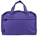 Hanging Toiletry Bag & Cosmetic Organizer - Large Size, See-Through & Lightweight (Medium Purple)