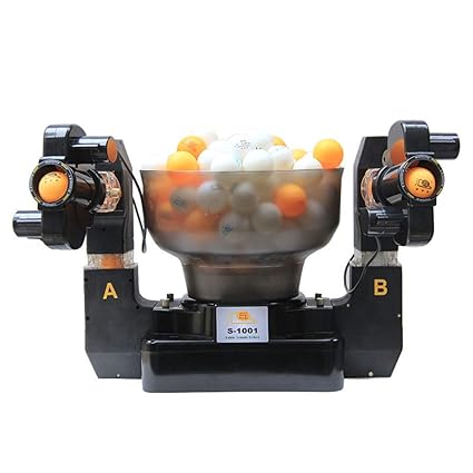 Amazon Com Aloovoo S 1001 Double End Table Tennis Ball Machine