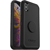 OtterBox + Pop Defender Series Case for iPhone Xs MAX (ONLY) Non-Retail Packaging - Black